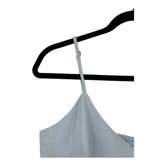 French Connection Dress Whisper envelope skirt light blue size 10 - Picture 3 of 6